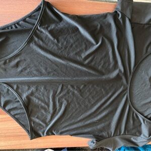 Black Shortsleeve Bodysuit